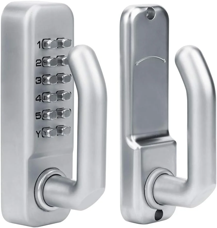 قفل درب مکانیکی، قفل ترکیبی ضد آب، قفل رمزی بدون کلید ضد سرقت برای درب های ورودی خانه، دفاتر، پارکینگ ها، آپارتمان ها، امنیت