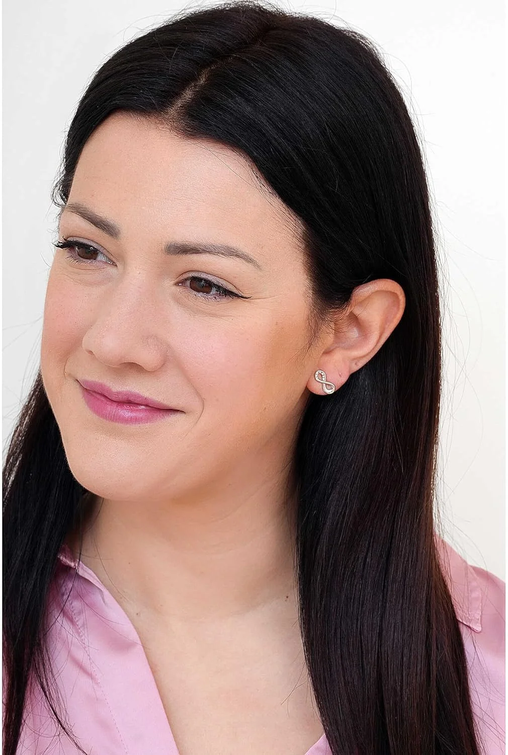 گوشواره میخی بی نهایت زنانه گس 13 میلی متری نقره ای ژوئن 2023 گوشواره میخی بی نهایت زنانه گس 13 میلی متری نقره ای ژوئن 2023