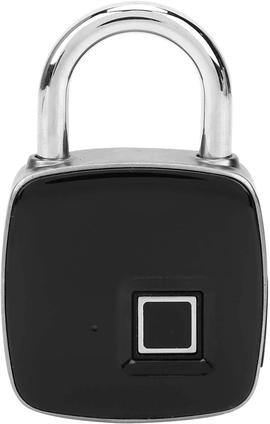 قفل ضد سرقت درب، قفل بیومتریک بدون کلید آلیاژ روی، قفل ضد سرقت IP65 ضد آب، با چراغ نشانگر USB قابل شارژ اندازه جمع و جور، حمل آسان