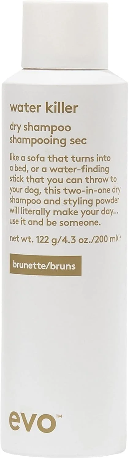 شامپو خشک موهای قهوه ای Evo Water Killer، 122 گرم