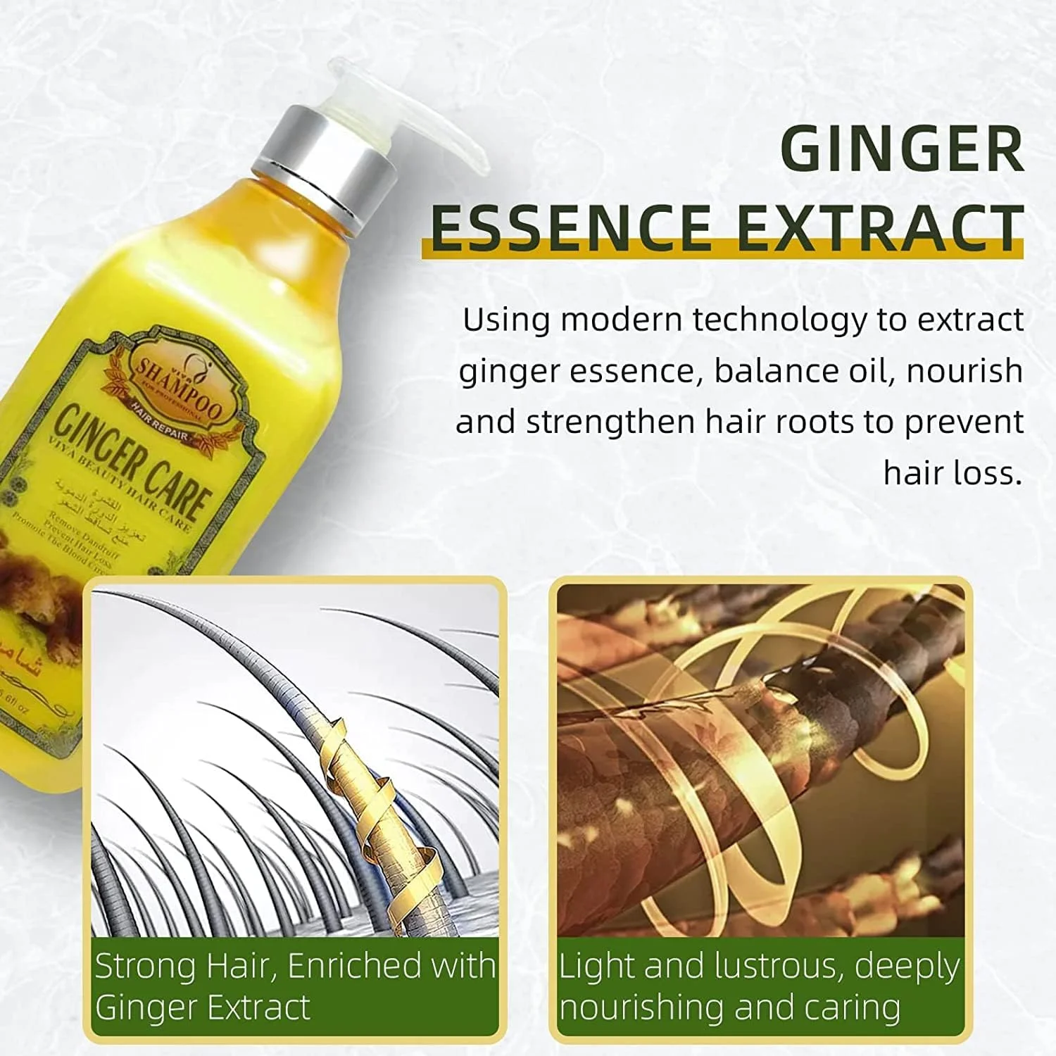 شامپو رنگ مو زنجبیلی گیاهی و طبیعی VIYA (۱۰۰۰ میلی لیتر) شامپو رنگ مو زنجبیلی گیاهی و طبیعی VIYA (۱۰۰۰ میلی لیتر)