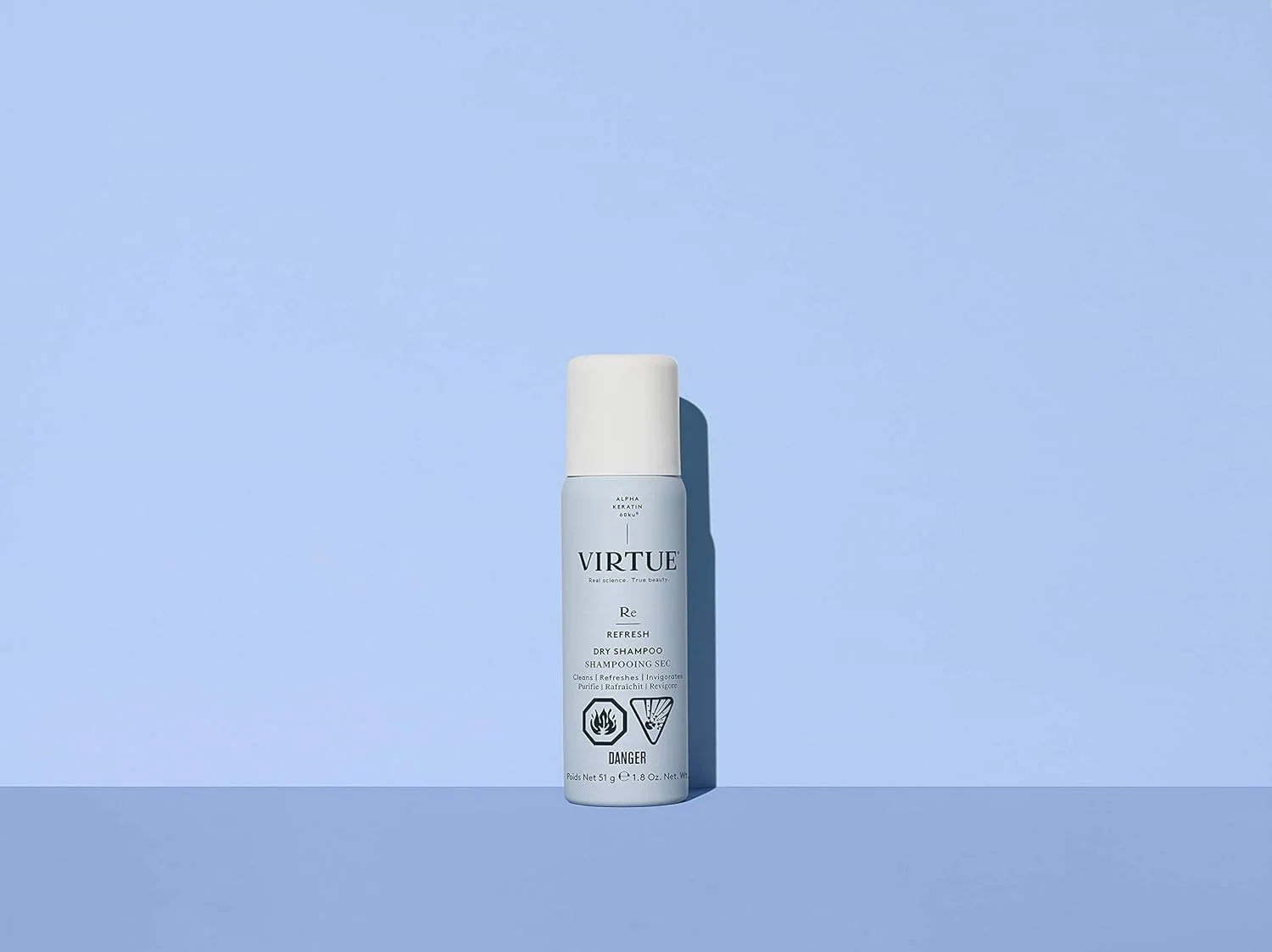 شامپو خشک VIRTUE حجم 53 میلی لیتر