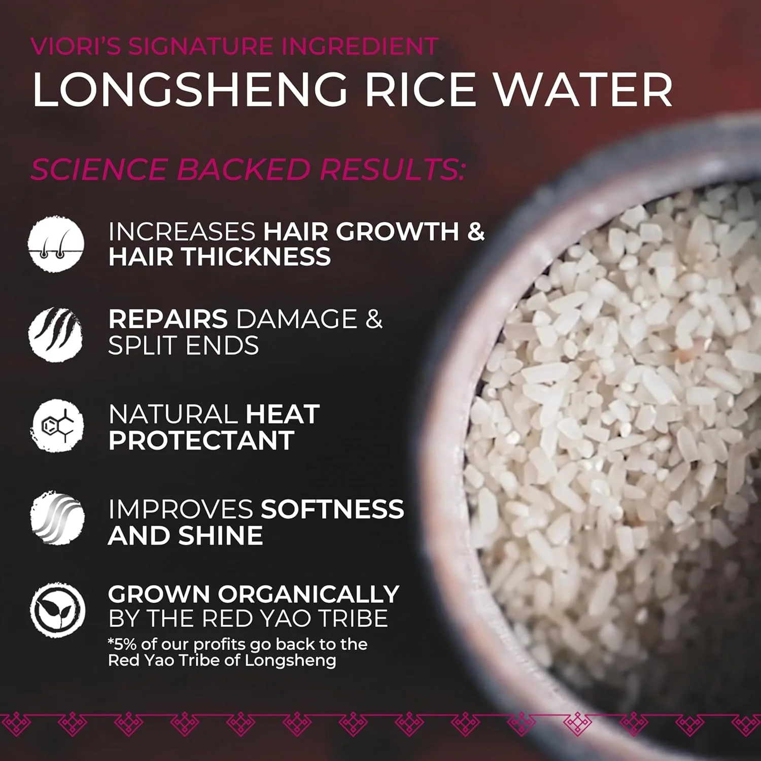 شامپو بار روغن ضروری بابونه و رز ویوری ساخته شده با آب برنج - شامپو بارهای دست ساز کاملا طبیعی - بدون سولفات