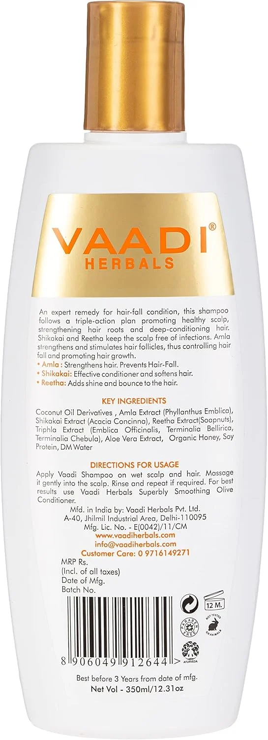 شامپو ارگانیک کنترل ریزش و آسیب مو گیاهان وادی (عصاره انگور فرنگی هندی) (3 عدد x 350 میلی لیتر) شامپو ارگانیک کنترل ریزش و آسیب مو گیاهان وادی (عصاره انگور فرنگی هندی) (3 عدد x 350 میلی لیتر)