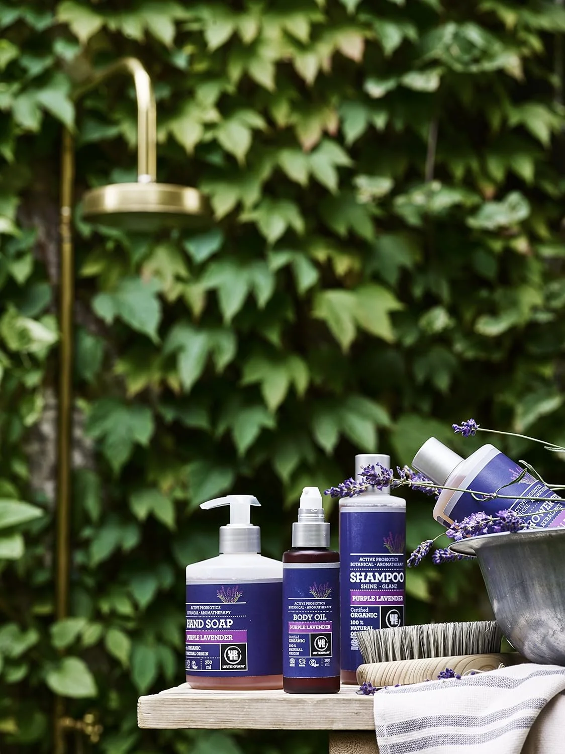 شامپو لوندر ارگانیک فعال اورتکرام، 250 میلی لیتر - 100% ارگانیک | عصاره اسطوخودوس و روغن های ضروری | مرطوب کننده و متعادل کننده موهای معمولی تا خشک