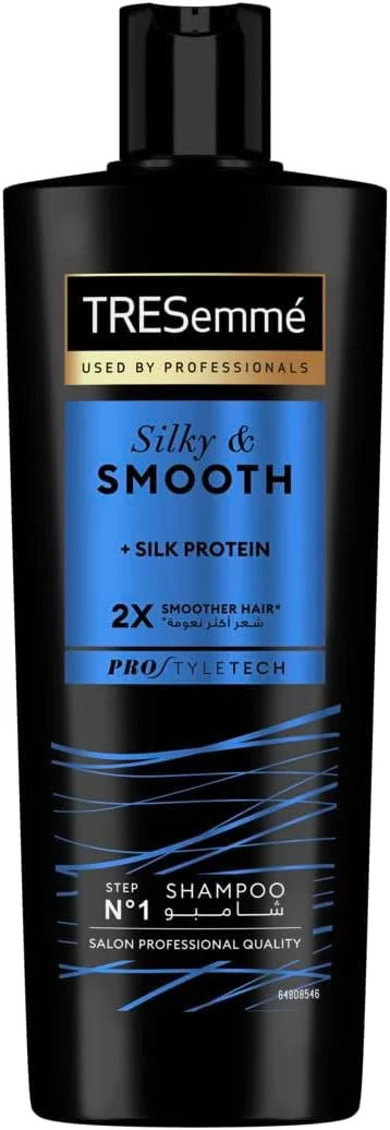 شامپو سالنی TRESemmé برای موهای صاف و درخشان، 400 میلی لیتر شامپو سالنی TRESemmé برای موهای صاف و درخشان، 400 میلی لیتر