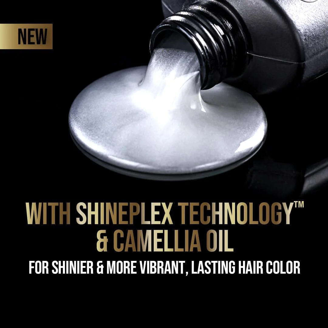شامپو تثبیت کننده رنگ مو ترزمه پرو کالر، برای درخشندگی و شادابی رنگ مو تا 12 هفته، با فناوری Shineplex™ و روغن کاملیا، فاقد سولفات، پارابن و رنگ، 250 میلی لیتر