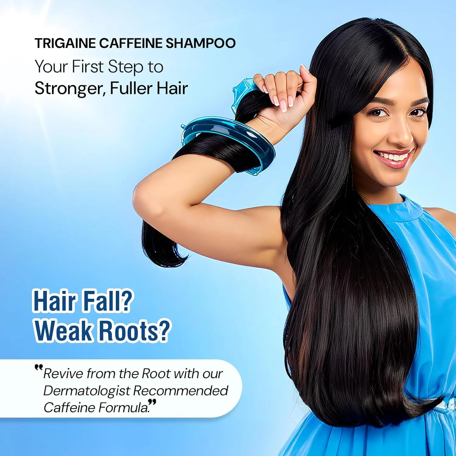 شامپو ضد ریزش مو کافئین تریگین 200 میلی لیتر | شامپو پوست سر برای ریزش مو، توصیه شده توسط متخصص پوست برای موهای کدر، خشک و آسیب دیده | فرمولاسیون بدون سولفات | مناسب برای آقایان و بانوان