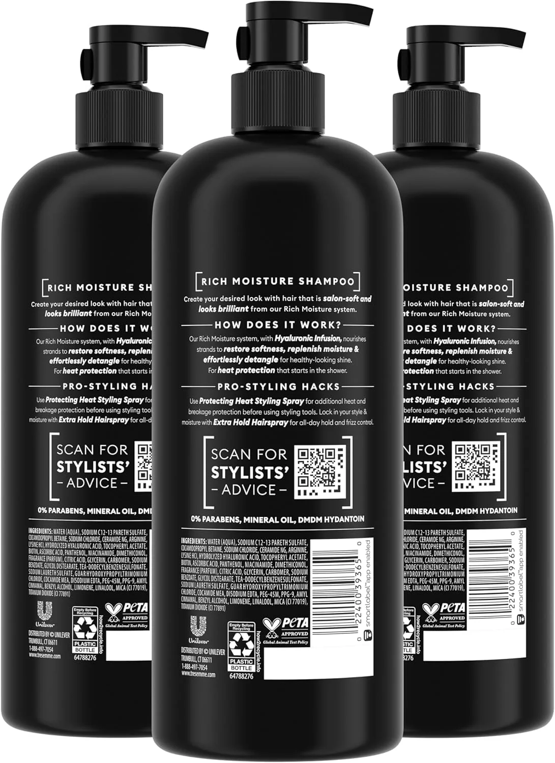 شامپو ترزمه برای موهای خشک، غنی از رطوبت، کیفیت حرفه ای، ظاهری سالم و درخشان، غنی از رطوبت، فرموله شده با ویتامین E و بیوتین، 828 میلی لیتر، 3 عدد شامپو ترزمه برای موهای خشک، غنی از رطوبت، کیفیت حرفه ای، ظاهری سالم و درخشان، غنی از رطوبت، فرموله شده با ویتامین E و بیوتین، 828 میلی لیتر، 3 عدد