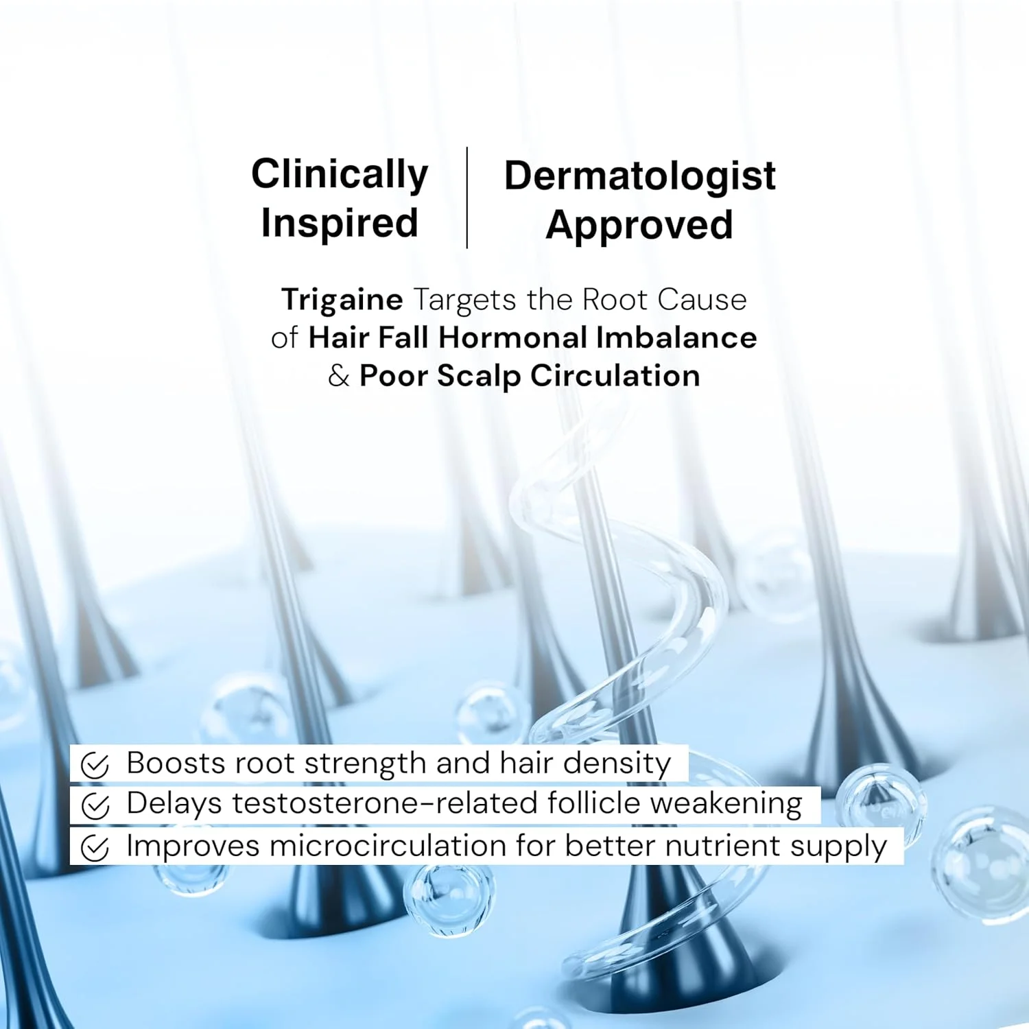 شامپو ضد ریزش مو کافئین تریگین 200 میلی لیتر | شامپو پوست سر برای ریزش مو، توصیه شده توسط متخصص پوست برای موهای کدر، خشک و آسیب دیده | فرمولاسیون بدون سولفات | مناسب برای آقایان و بانوان