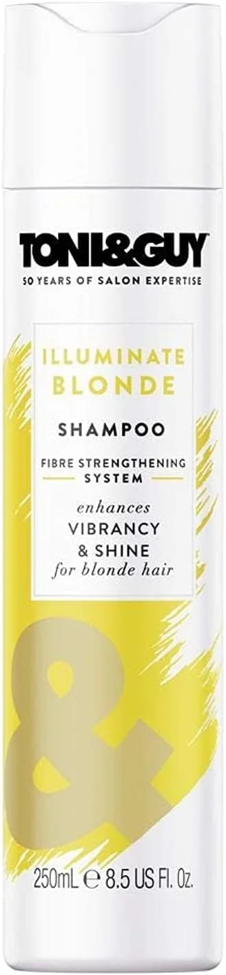 شامپو محافظ رنگ موهای بلوند تونی اند گای، درخشش و نرمی برای موهای بلوند، رنگ شده و هایلایت شده، 250 میلی لیتر
