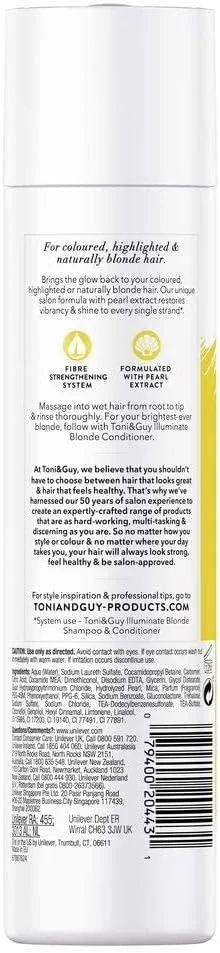 شامپو محافظ رنگ موهای بلوند تونی اند گای، درخشش و نرمی برای موهای بلوند، رنگ شده و هایلایت شده، 250 میلی لیتر