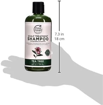 شامپو درمان پوست سر پتال فرش با درخت چای | برای احیا و صاف کردن پوست سر | ترکیب گیاهی طبیعی | 475 میلی لیتر
