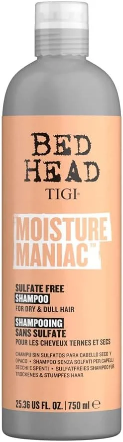 شامپو تیجی بد هد Moisture Maniac حجم 750 میلی لیتر - شامپو برای موهای خشک و کدر