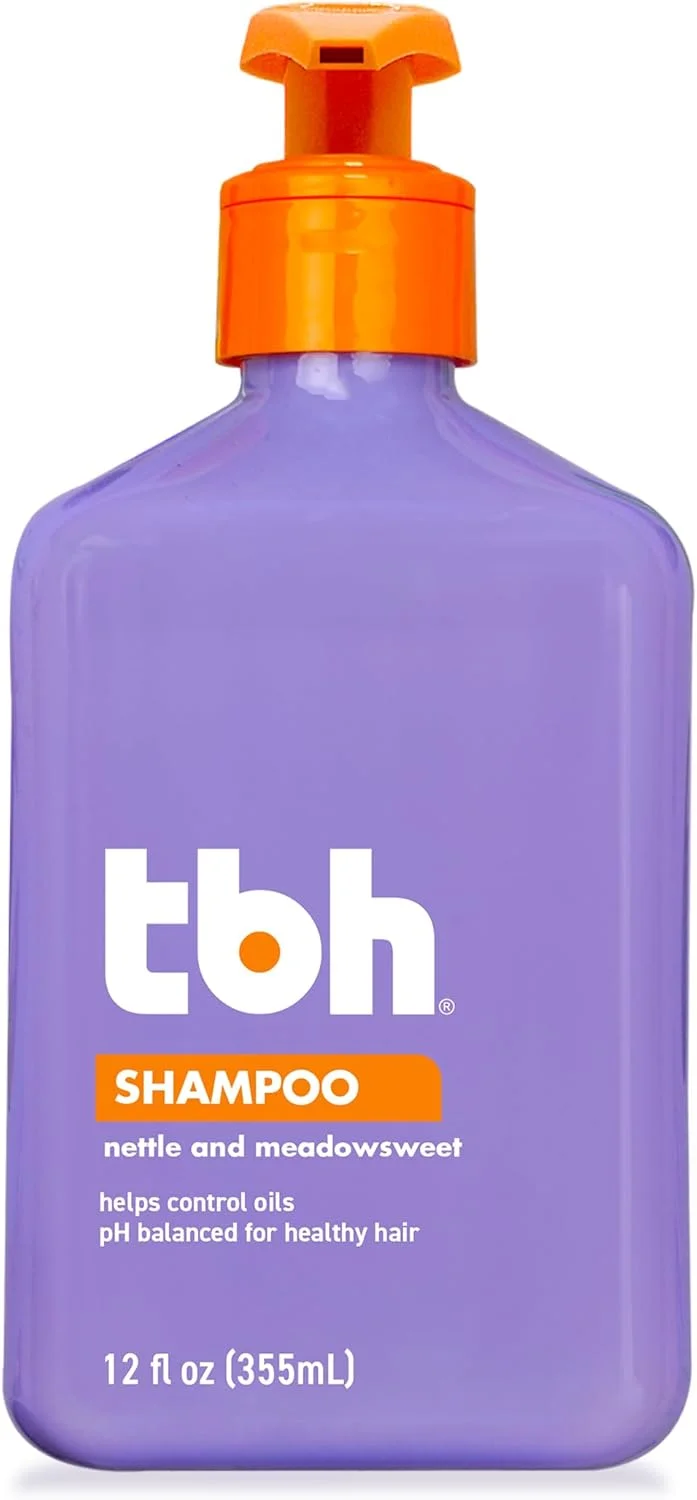 شامپو کودک TBH - شامپو کنترل کننده چربی - بدون سولفات و پارابن - 355 میلی لیتر
