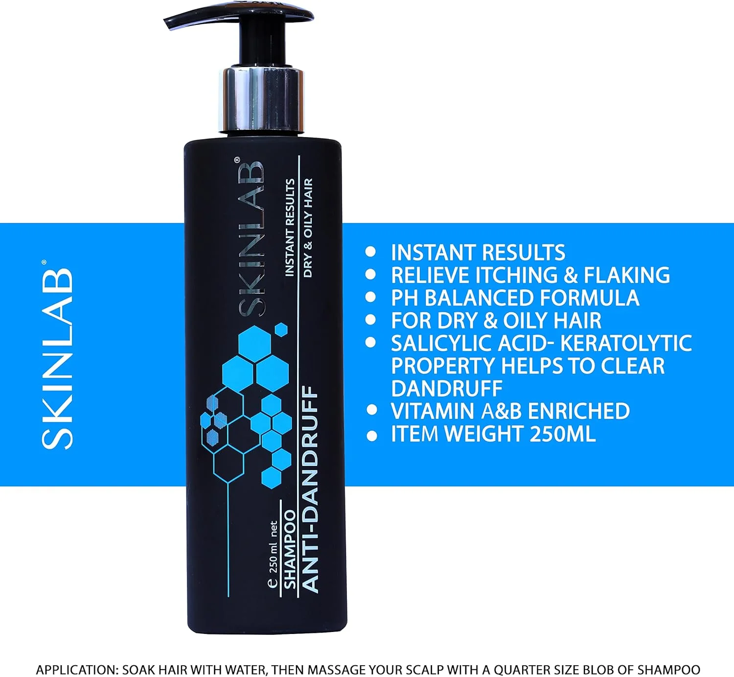 پیشنهاد ویژه SKINLAB شامپو ضد شوره 250 میلی لیتر + نرم کننده ضد شوره 250 میلی لیتر