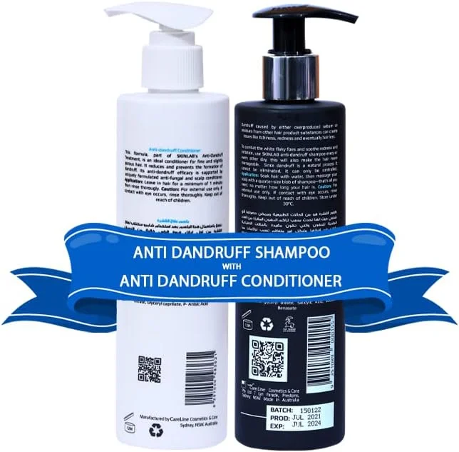 پیشنهاد ویژه SKINLAB شامپو ضد شوره 250 میلی لیتر + نرم کننده ضد شوره 250 میلی لیتر