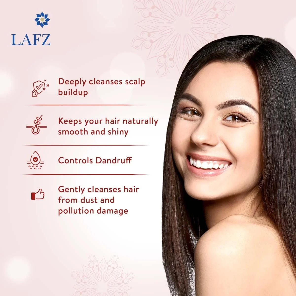 شامپو سرکه سیب لافز. برای موهای بدون وز و قوی. محافظت از مو در برابر آسیب های روزمره. سرکه سیب تازه و طبیعی از سیب های هیمالیا، گیاهان خالص و روغن آرگان. 200 میلی لیتر