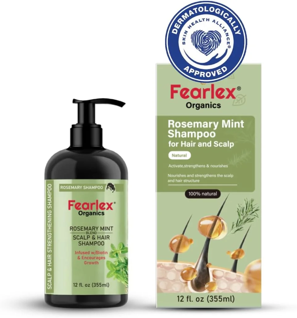 شامپو تقویت کننده مو رزماری نعناع | غنی شده با بیوتین برای تقویت و تغذیه موهای ضعیف و شکننده شامپو تقویت کننده مو رزماری نعناع | غنی شده با بیوتین برای تقویت و تغذیه موهای ضعیف و شکننده