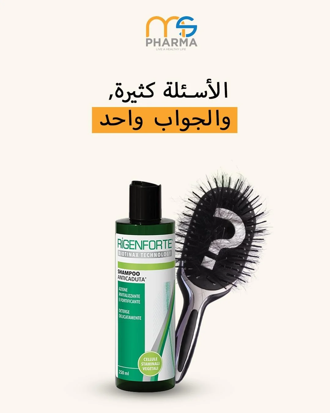 شامپو ضد ریزش مو ریجنفورت، 250 میلی لیتر