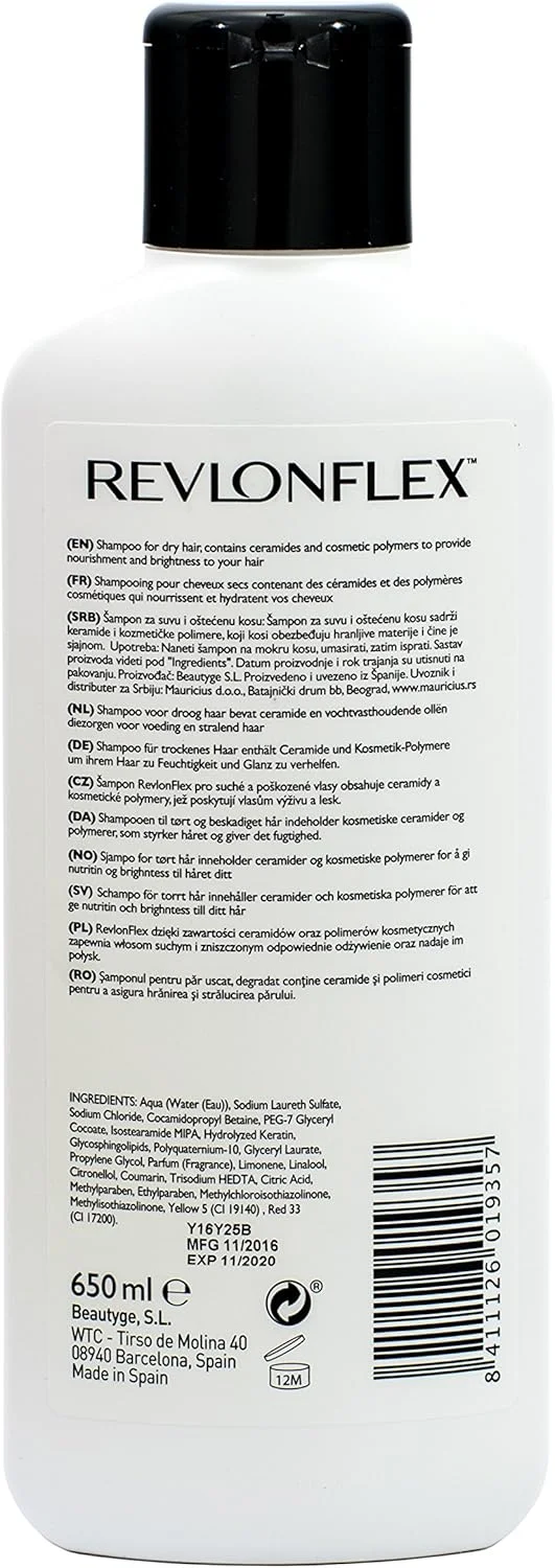 شامپو رولون فلکس برای موهای خشک و آسیب دیده