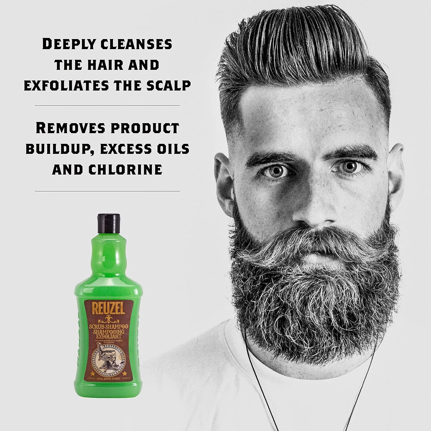 شامپو اسکراب رویزل 1000 میلی لیتر