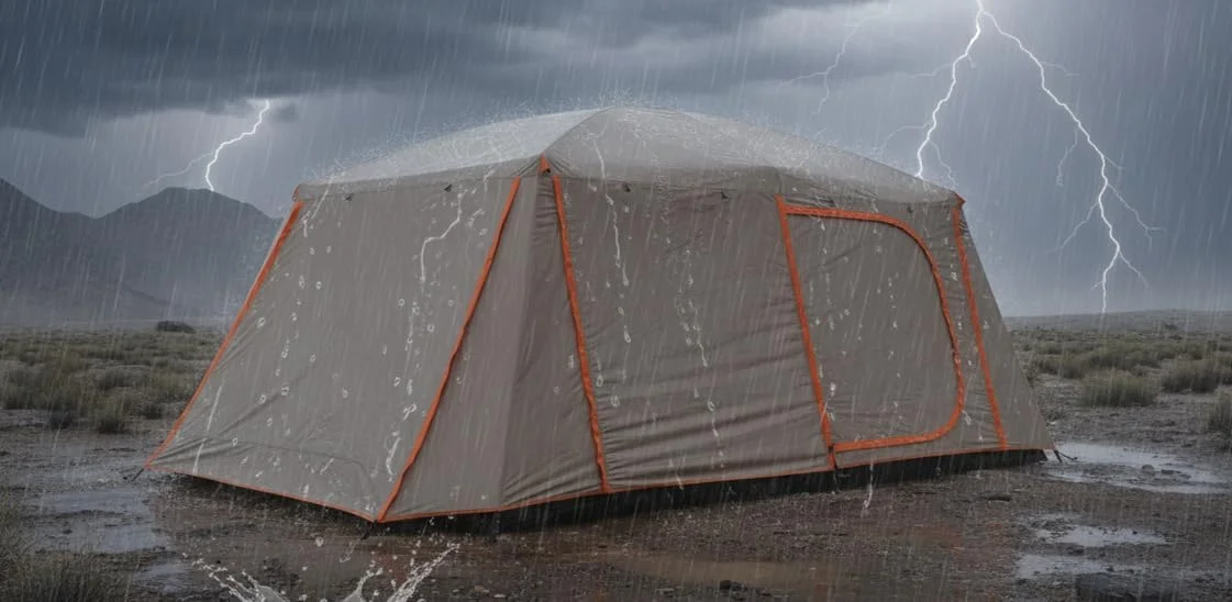 چادر مسافرتی بزرگ خانوادگی Adventure Lab مناسب برای 6 تا 10 نفر | چادر کابین ضد آب دو لایه با 2 اتاق، 3 درب و 3 پنجره | طراحی دیوار صاف برای کمپینگ در فضای باز، پیک نیک و گردهمایی خانوادگی (بژ) چادر مسافرتی بزرگ خانوادگی Adventure Lab مناسب برای 6 تا 10 نفر | چادر کابین ضد آب دو لایه با 2 اتاق، 3 درب و 3 پنجره | طراحی دیوار صاف برای کمپینگ در فضای باز، پیک نیک و گردهمایی خانوادگی (بژ)