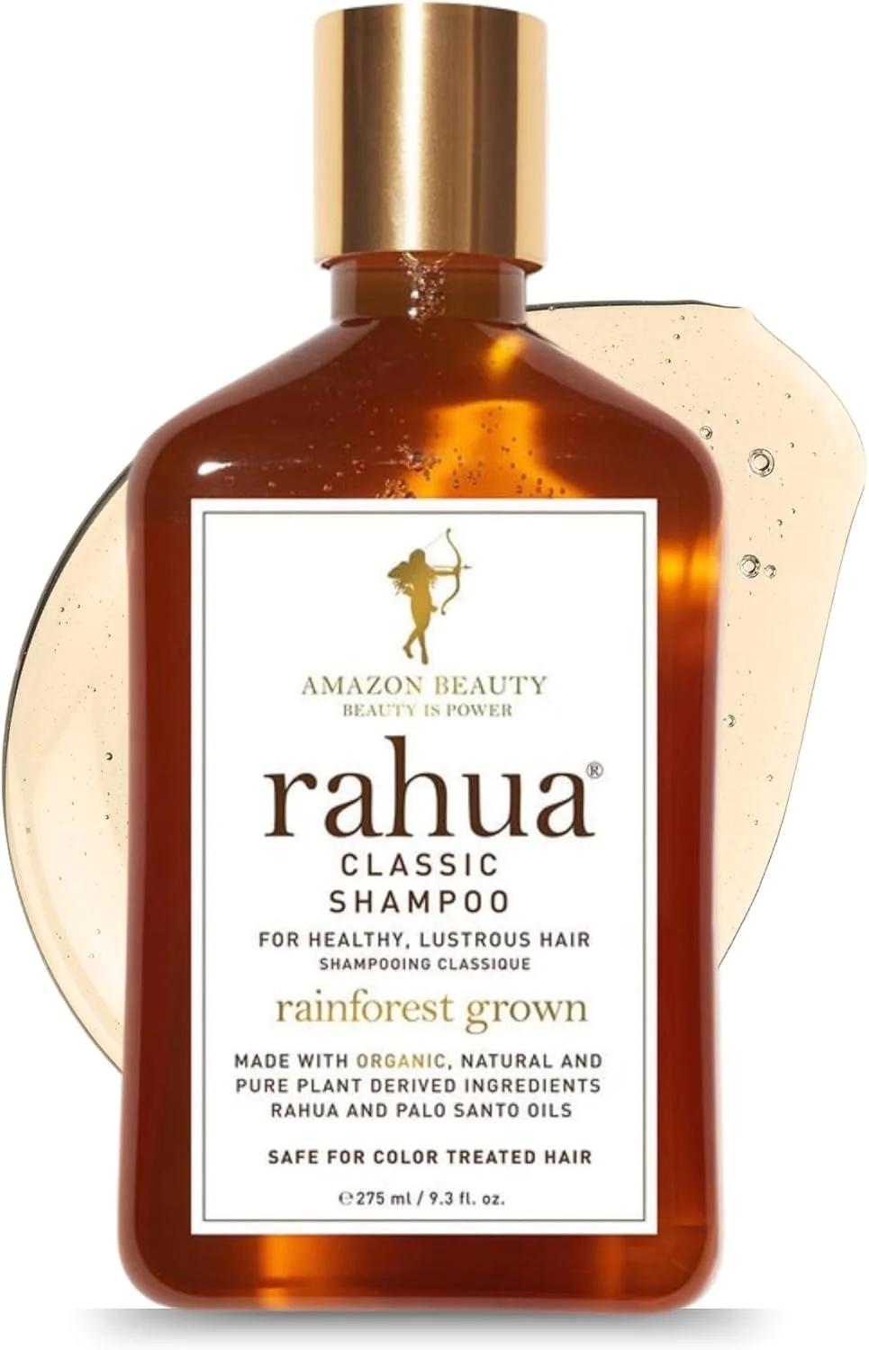 شامپو کلاسیک Rahua حجم ۲۷۵ میلی لیتر، ساخته شده با مواد ارگانیک برای داشتن پوست سر و موی سالم، ایمن برای موهای رنگ شده، شامپو با رایحه Palo Santo، بهترین برای انواع مو