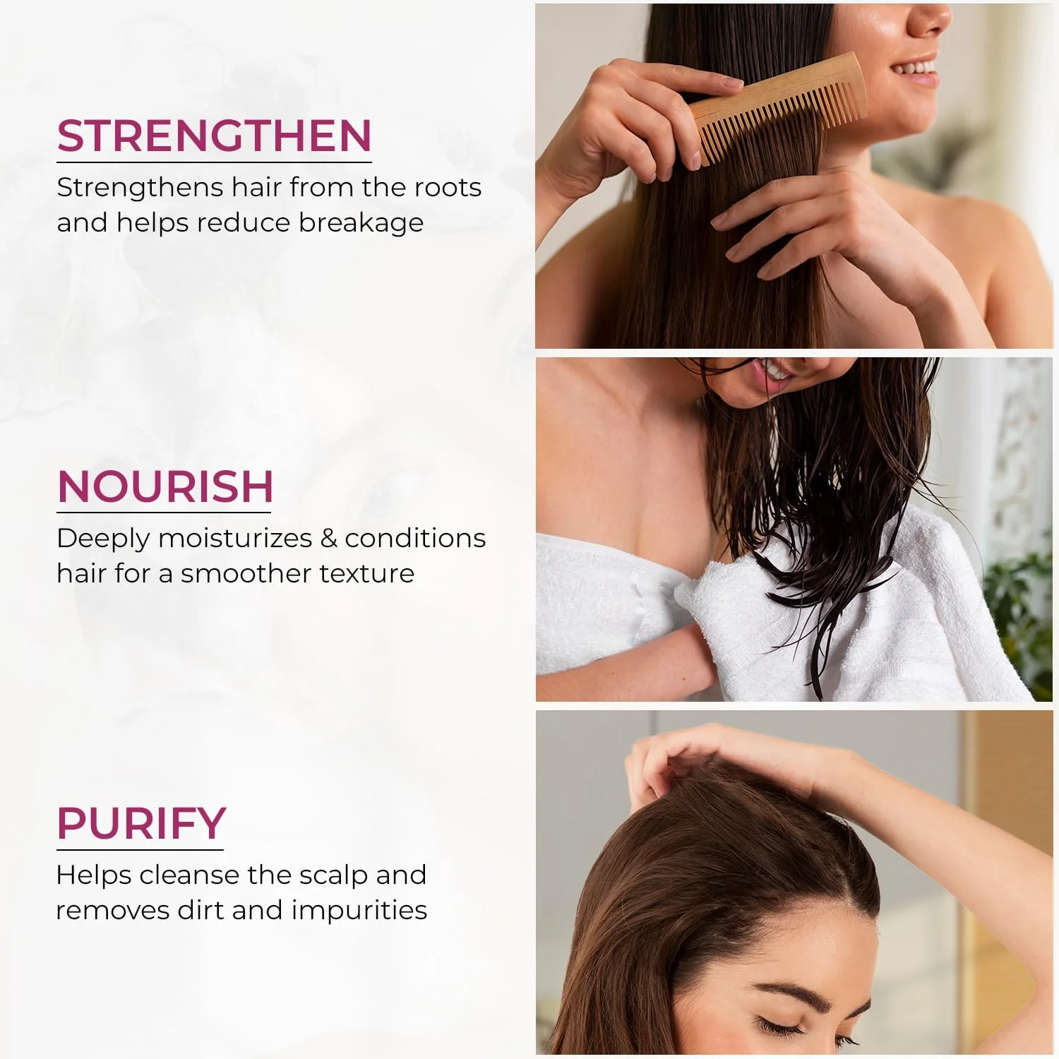 شامپو روغن پیاز، چریش و دانه سیاه 100% گیاهی - شامپو طبیعی بدون SLS و سولفات برای کنترل شوره سر و ریزش مو | مناسب برای انواع مو