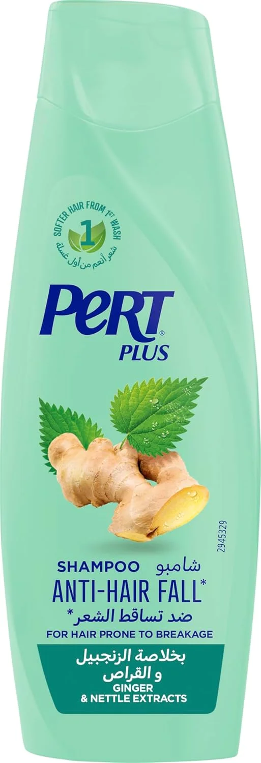شامپو ضد ریزش مو Pert PlUS حاوی عصاره زنجبیل 200 میلی لیتر