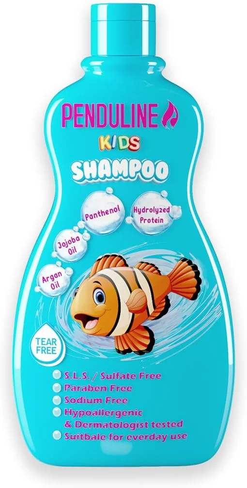 شامپو کودک پندولین آبی | برای موهای خشک | پاک کننده ملایم و کنترل وز | مغذی و مرطوب کننده | 65 میلی لیتر شامپو کودک پندولین آبی | برای موهای خشک | پاک کننده ملایم و کنترل وز | مغذی و مرطوب کننده | 65 میلی لیتر