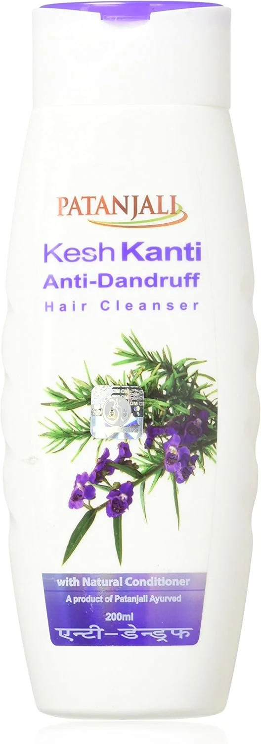 شامپو پاک کننده مو ضد شوره سر پاتانجلی کش کانتی، 200 میلی لیتر