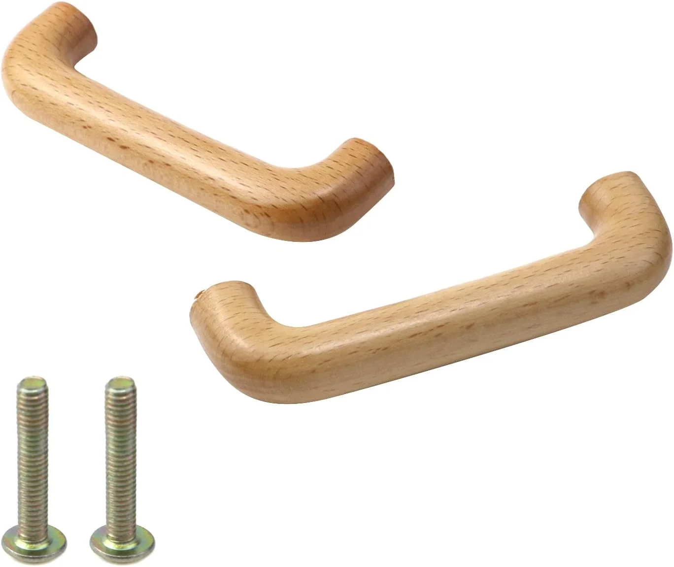 دستگیره چوبی کشو Pastlla، روکش شفاف، دسته چوبی قوس دار پل مانند برای کابینت آشپزخانه، کمد لباس، دراور، دستگیره های کشو (فاصله مرکز سوراخ 96 میلی متر / 3.78 اینچ) دستگیره چوبی کشو Pastlla، روکش شفاف، دسته چوبی قوس دار پل مانند برای کابینت آشپزخانه، کمد لباس، دراور، دستگیره های کشو (فاصله مرکز سوراخ 96 میلی متر / 3.78 اینچ)