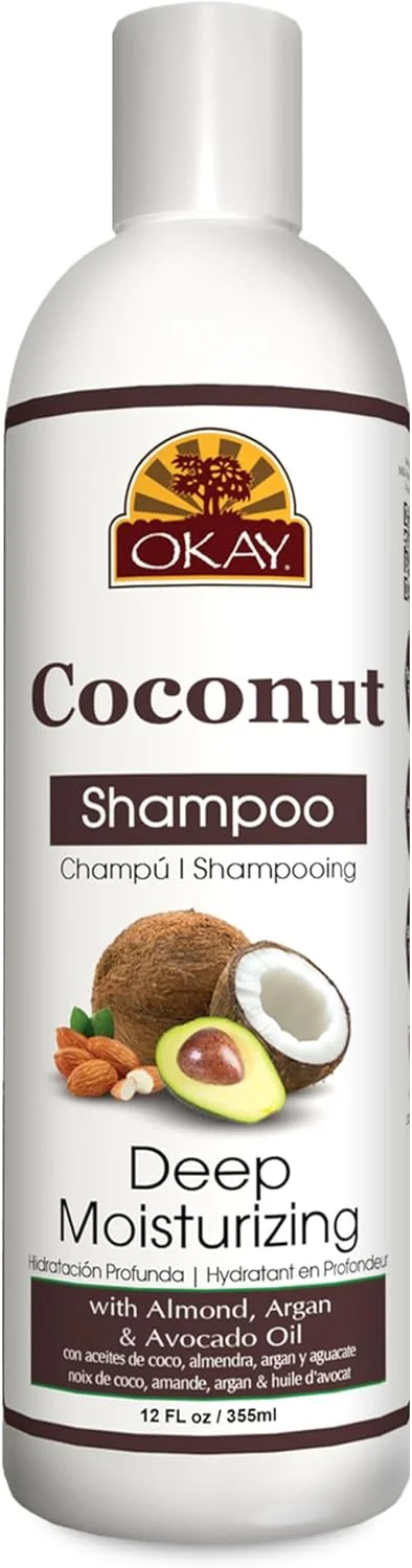 شامپو مرطوب کننده نارگیل اوکی دی پی 12 اونس - تعداد بسته: 1