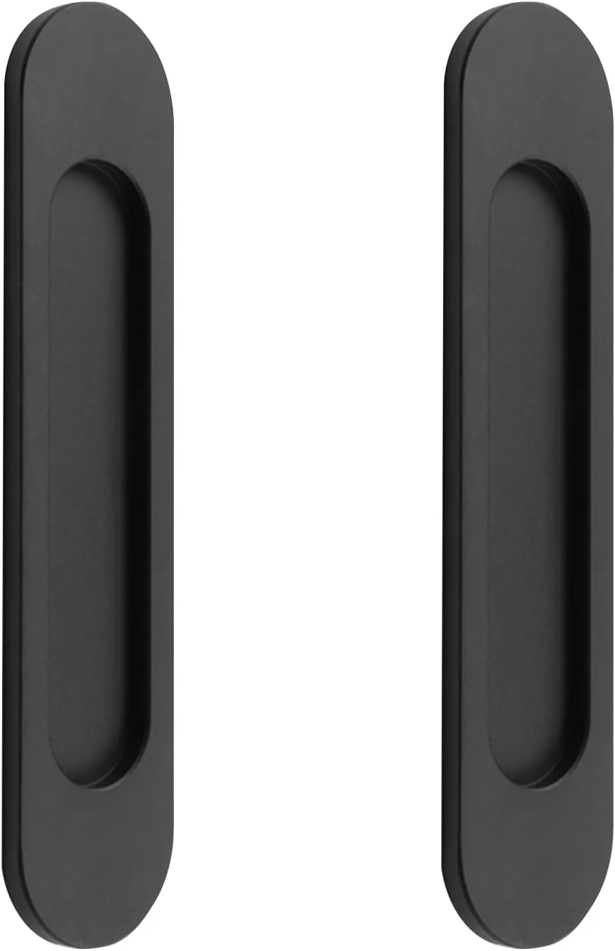 دستگیره کشویی بیضی شکل خود چسب MAKINGTEC، 2 عدد، آلومینیوم آلیاژی مشکی مات، دستگیره توکار بدون نیاز به سوراخکاری برای درب های کشویی انبار، پنجره ها، کابینت ها / 18 سانتی متر دستگیره کشویی بیضی شکل خود چسب MAKINGTEC، 2 عدد، آلومینیوم آلیاژی مشکی مات، دستگیره توکار بدون نیاز به سوراخکاری برای درب های کشویی انبار، پنجره ها، کابینت ها / 18 سانتی متر