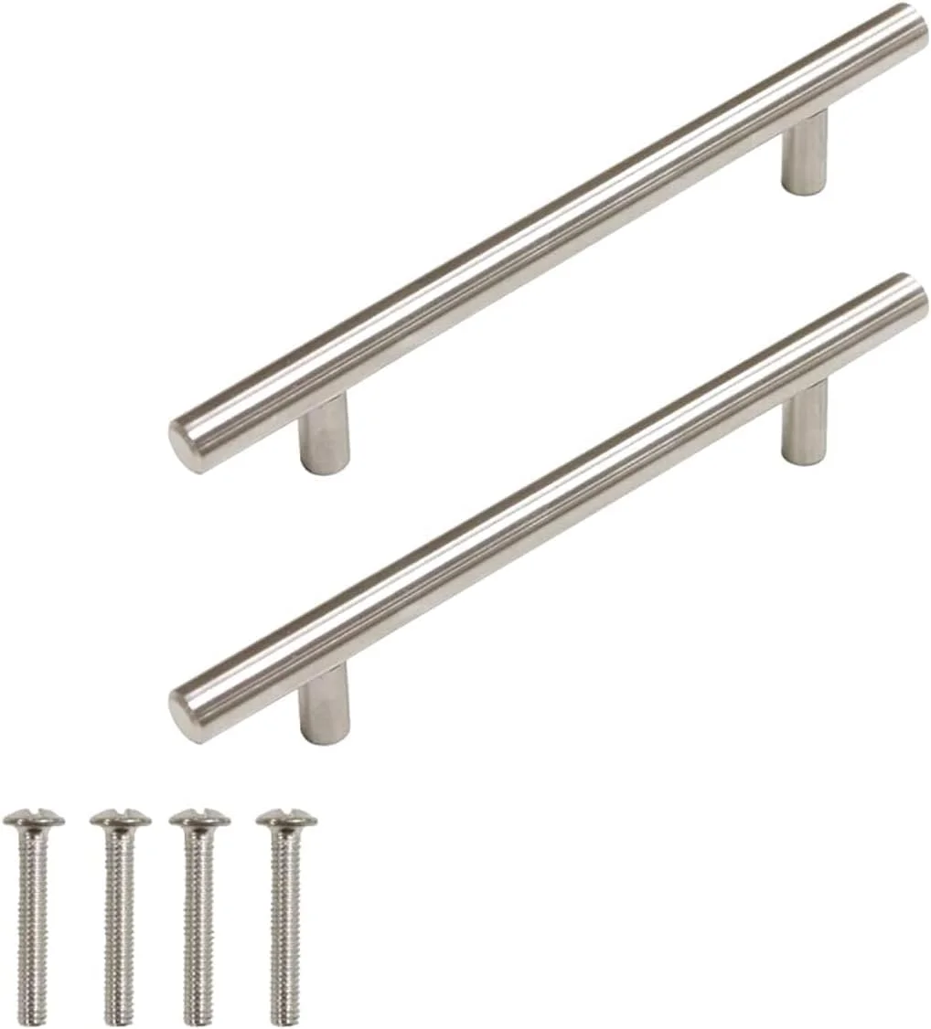 دستگیره کابینت آشپزخانه فرست پرو بسته 15 عددی، دستگیره درب آشپزخانه استیل ضد زنگ 192 میلی متر، دستگیره های کمد کشو T میله ای با مرکز سوراخ 128 میلی متر همراه با پیچ، دستگیره کشو آشپزخانه برای کمد لباس اتاق خواب حمام دستگیره کابینت آشپزخانه فرست پرو بسته 15 عددی، دستگیره درب آشپزخانه استیل ضد زنگ 192 میلی متر، دستگیره های کمد کشو T میله ای با مرکز سوراخ 128 میلی متر همراه با پیچ، دستگیره کشو آشپزخانه برای کمد لباس اتاق خواب حمام