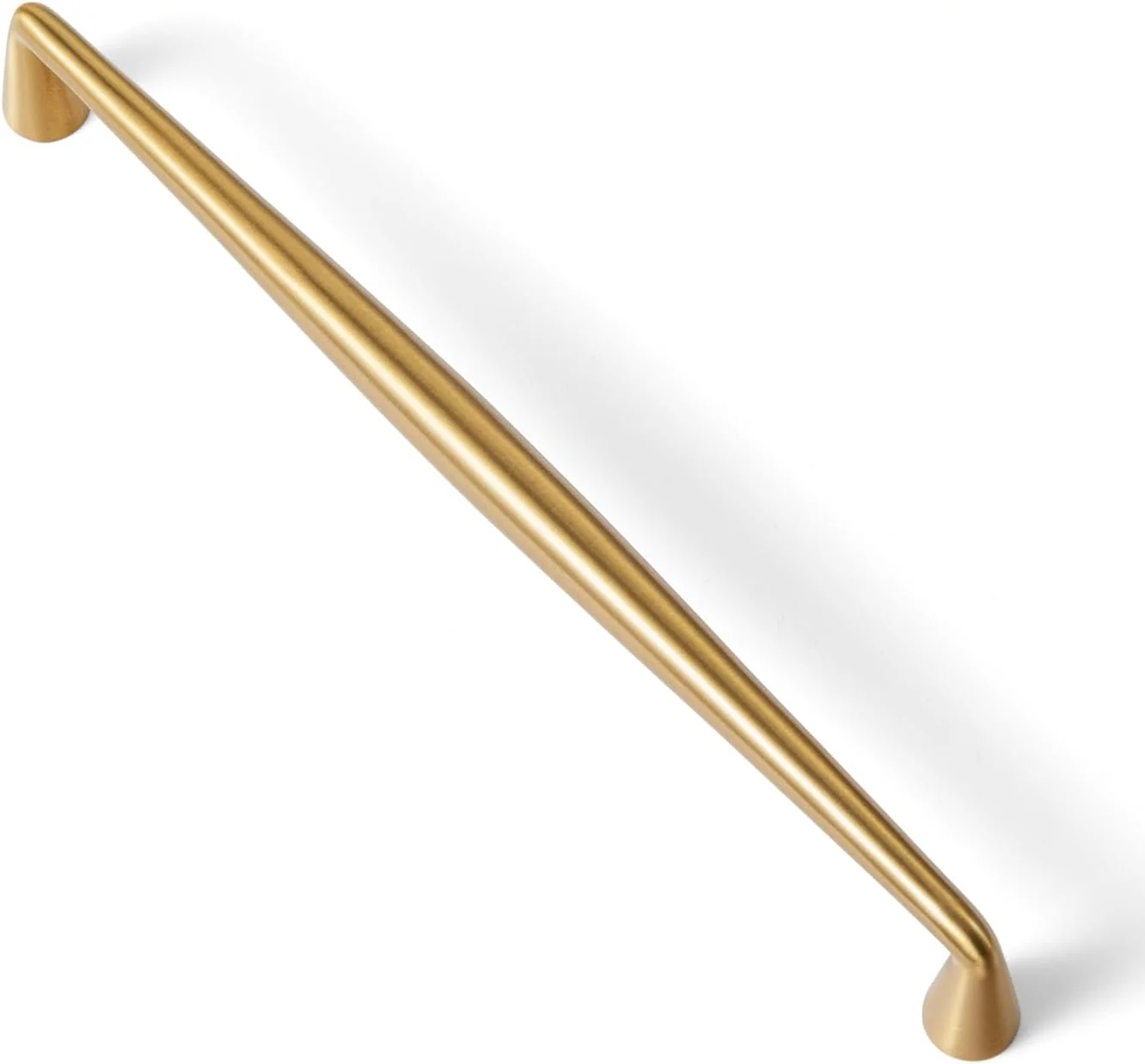 دستگیره کابینت برنجی Goo-Ki - فاصله مرکز سوراخ 192 میلی‌متر (7.56 اینچ)، دستگیره لوکس و مقرون به صرفه برای کابینت اتاق خواب و آشپزخانه، بسته 2 عددی