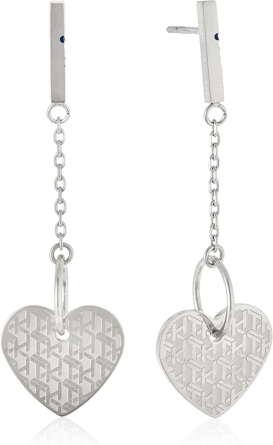 زیورآلات تامی هیلفیگر گوشواره آویز و آویز استیل زنانه - 2780302