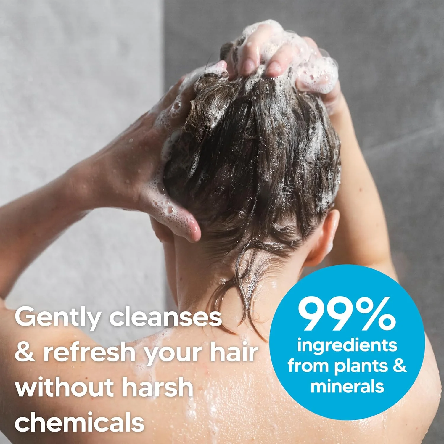 شامپو خالص و حساس Nature Clean، ضد حساسیت، تست شده برای پوست های حساس، بدون عطر، 10 اونس مایع