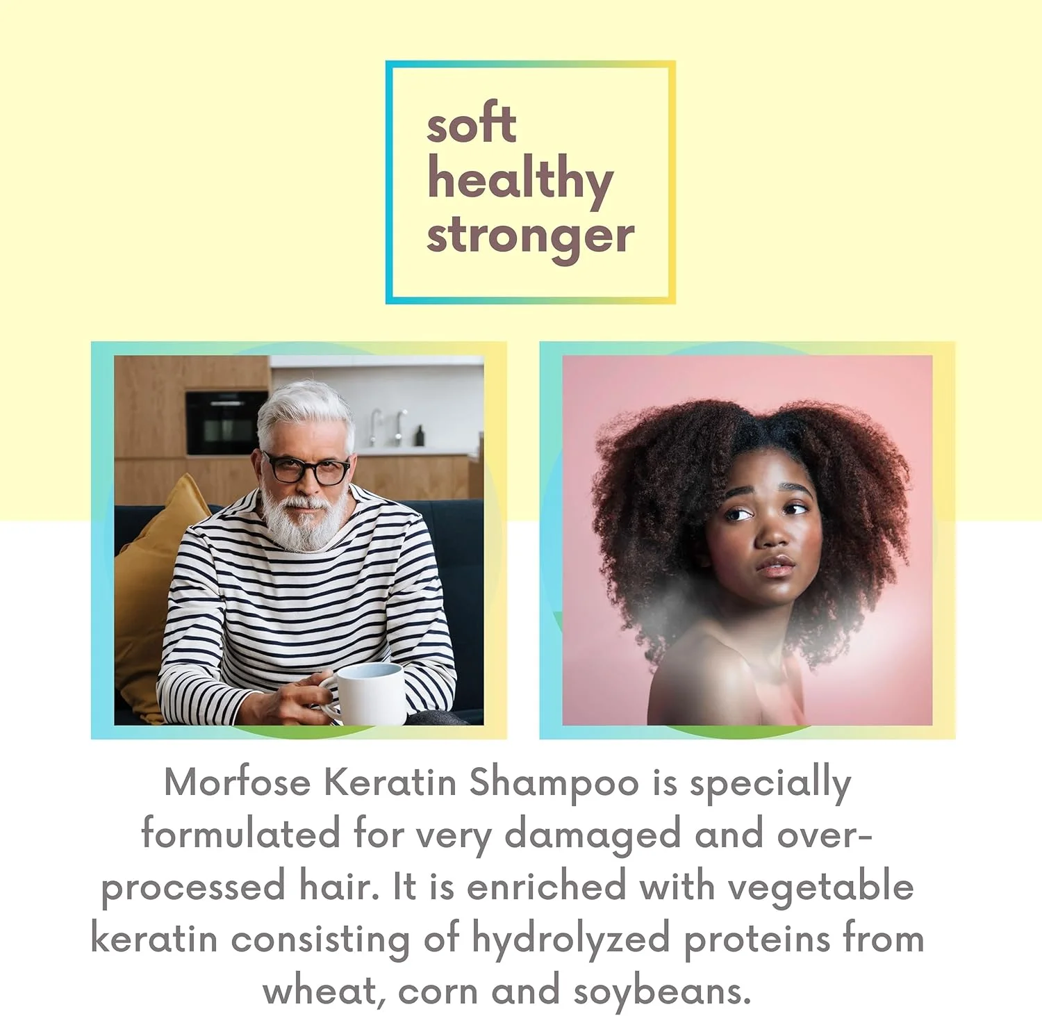 شامپو مو کراتین مورفوس (1000 میلی لیتر)