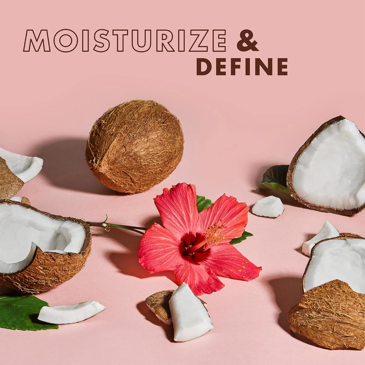 شامپو نارگیل و گل بامیه Shea Moisture برای فر و درخشش مو، ۴۳۷ میلی لیتر