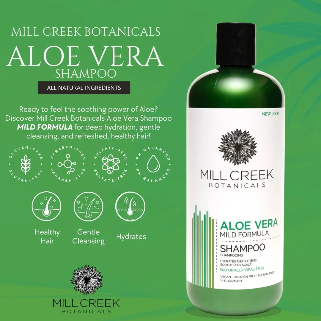 شامپو آلوئه ورا میل کریک، 414 میلی لیتر