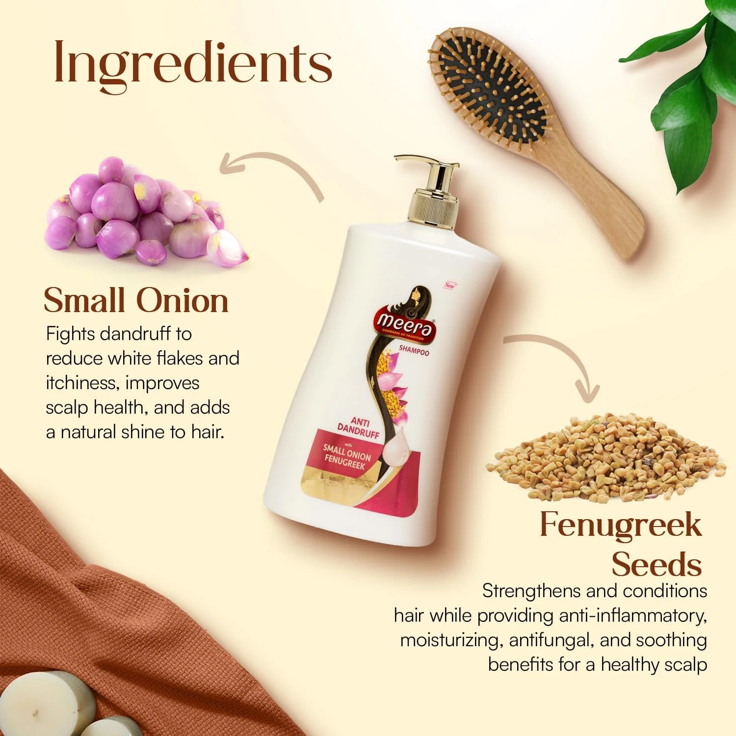 شامپو ضد شوره سر میرا، 1 لیتر، 1025 گرم