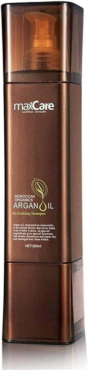 شامپو روغن آرگان مراکشی مکس کر natural.wonder حجم 260 میلی لیتر - ترمیم کننده و تقویت کننده رطوبت مو بدون سولفات