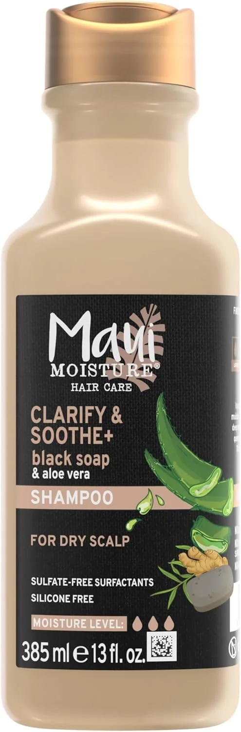 شامپو صابون سیاه مائویی مویسچر، 384 میلی لیتر