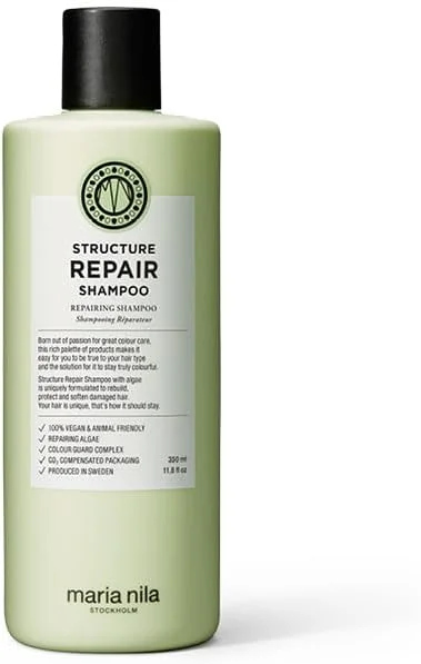 شامپو ترمیم کننده ساختار مو ماریا نیلا، 350 میلی لیتر