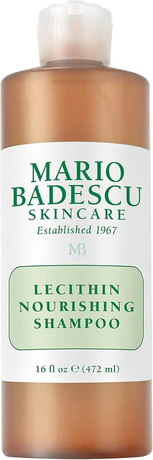 شامپو مغذی لسیتین ماریو بادسکو | شامپو آبرسان و مرطوب کننده برای آقایان و بانوان حاوی روغن جوجوبا و لسیتین | کمک به ترمیم موهای خشک، آسیب دیده و رنگ شده | 473 میلی لیتر