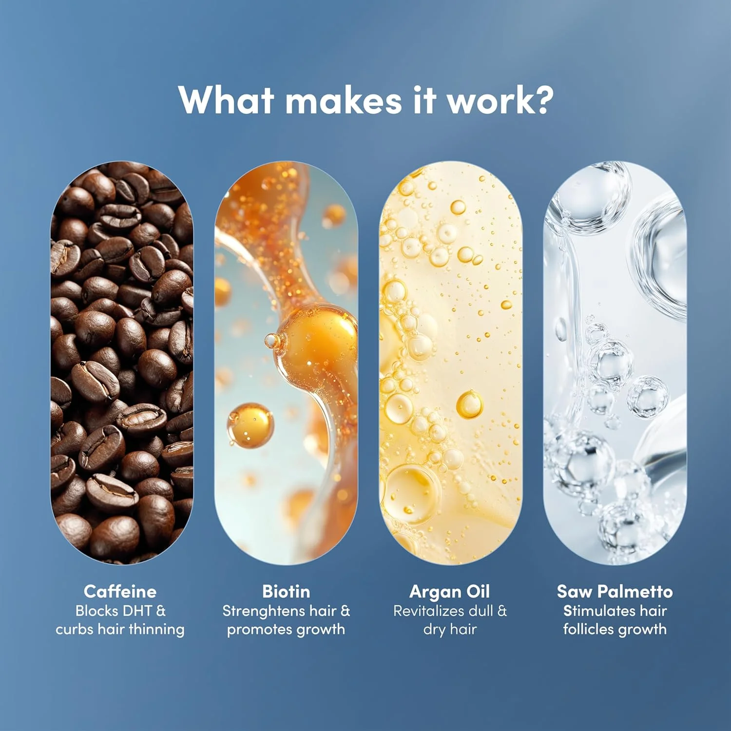 شامپو ضد ریزش مو مردانه من matters | کاهش ریزش مو | با قدرت کافئین، سائو پالمتو، روغن آرگان و بیوتین (300 میلی لیتر)