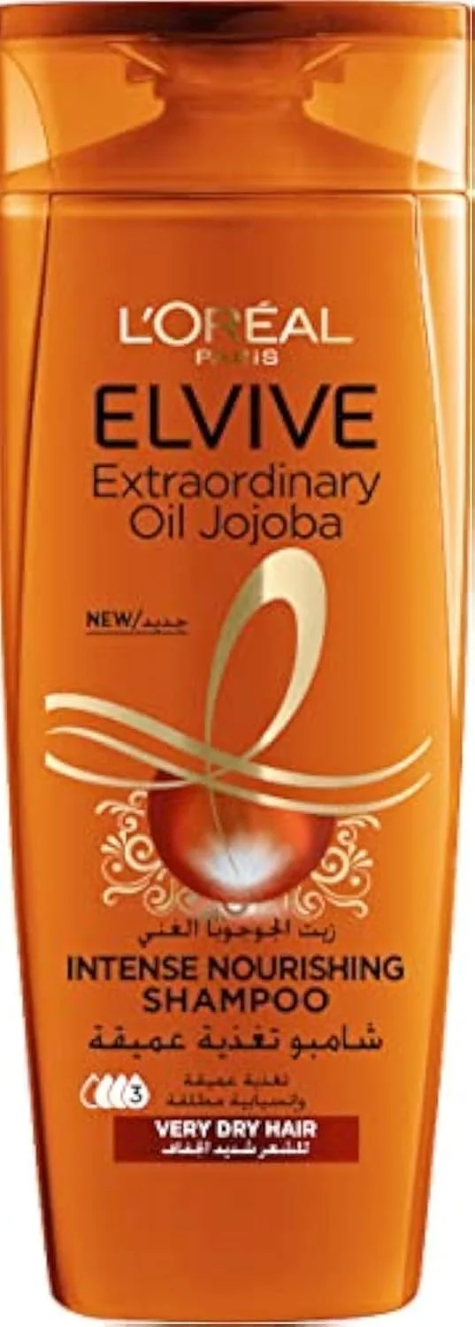 شامپو روغن مغذی مو لورآل پاریس Elvive Extraordinary Oil Jojoba، ۴۰۰ میلی لیتر