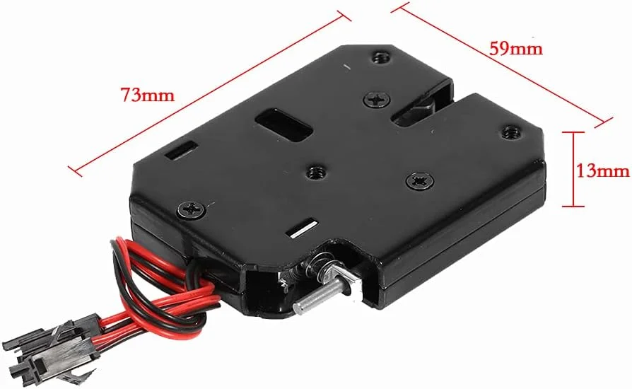 قفل زبانه برقی پرپرسی، قفل کشویی کابینت کنترل الکترومغناطیسی برقی DC 12V 2A فولاد کربنی قفل مینی برقی برای کابینت قفل سلونوئیدی درب کابینت کوچک، مشکی قفل زبانه برقی پرپرسی، قفل کشویی کابینت کنترل الکترومغناطیسی برقی DC 12V 2A فولاد کربنی قفل مینی برقی برای کابینت قفل سلونوئیدی درب کابینت کوچک، مشکی